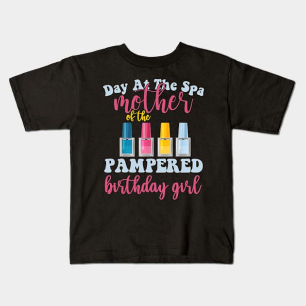 birthday girl shirt women spa Day At The Spa Party Birthday Kids T-Shirt by David Brown